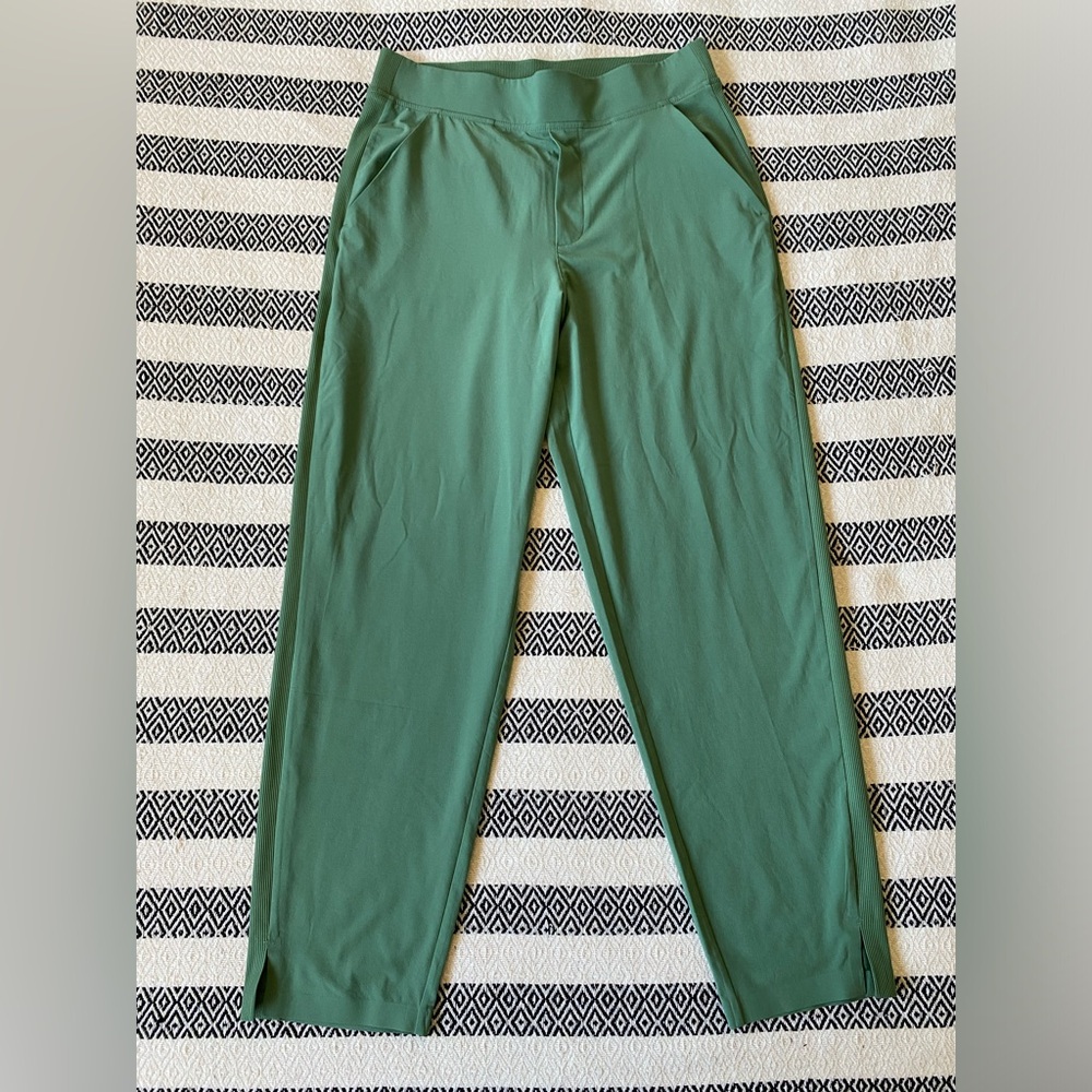 Athleta Brooklyn Green Ankle Pants - Picture 4 of 12